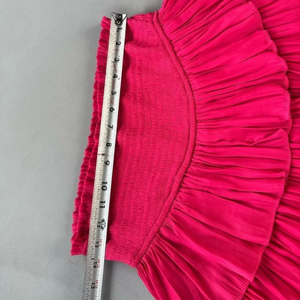 🎉5 for $45🎉 Mustard seed skirt ruffle size M pink